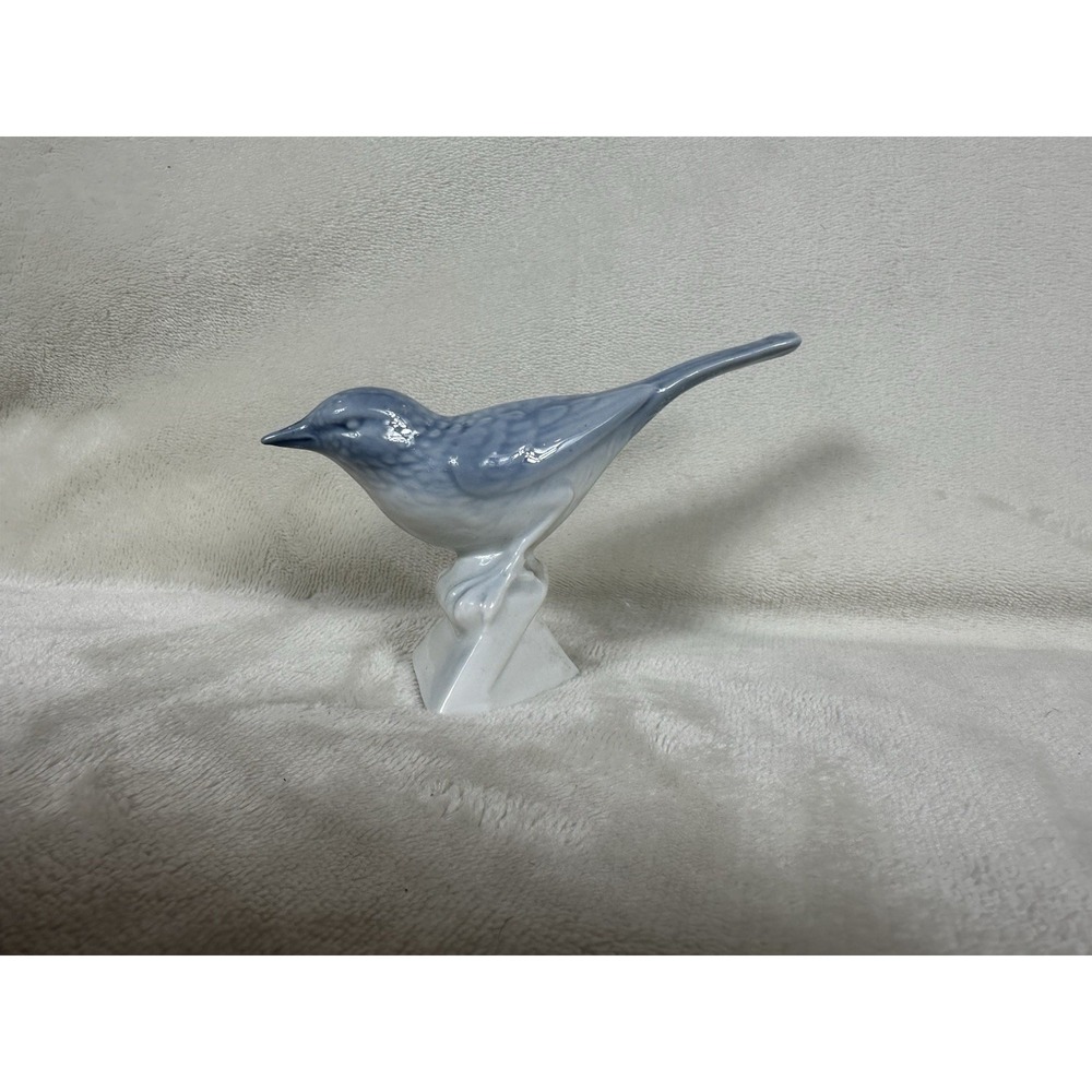Vintage GEROLD PORZELLAN Blue Bird  Porcelain Figurine Bavaria Western Germany